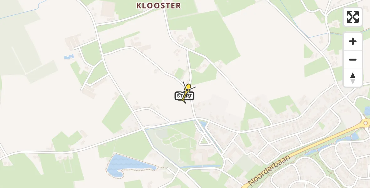 Routekaart van de vlucht: Traumahelikopter naar Heythuysen