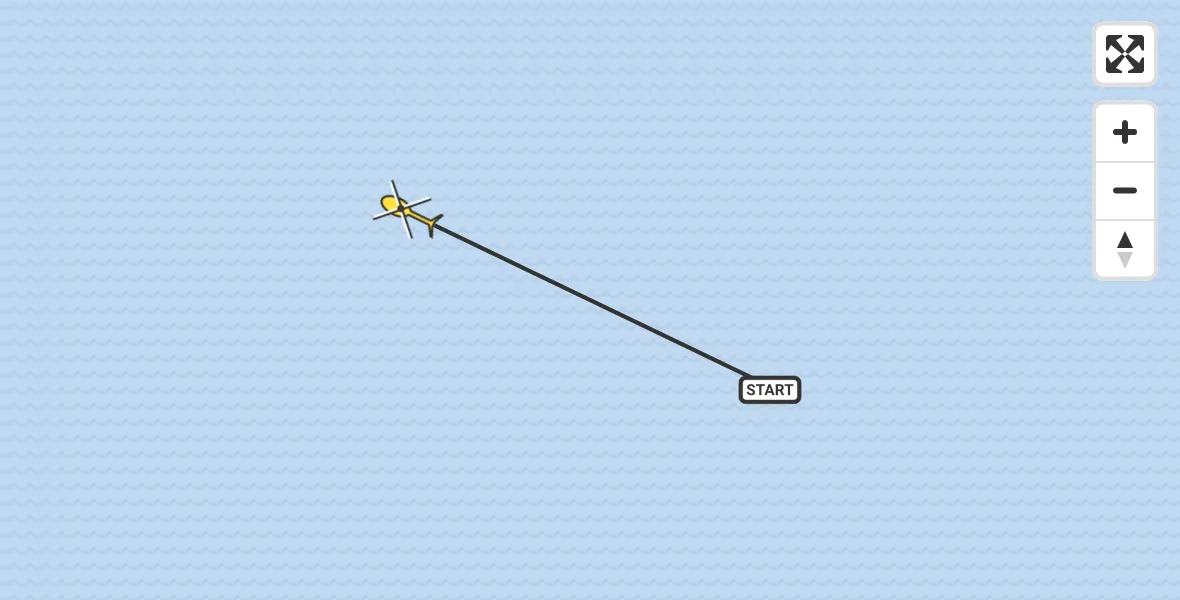 Routekaart van de vlucht: Ambulancehelikopter naar Formerum
