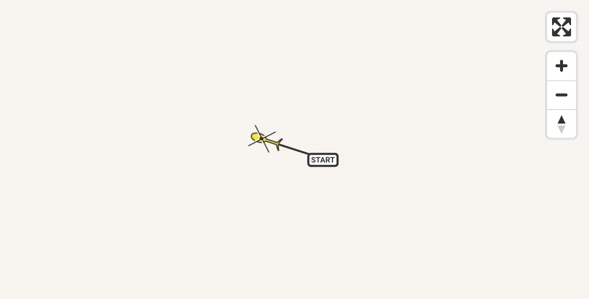 Routekaart van de vlucht: Traumahelikopter naar Sankt Augustin