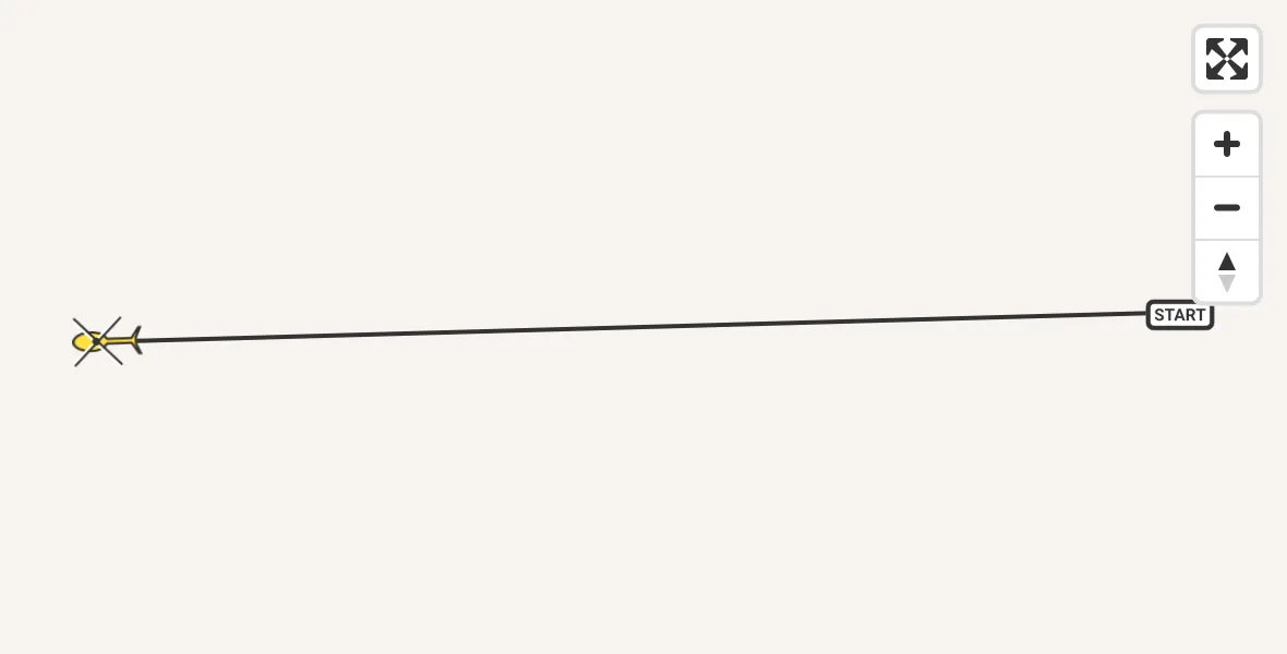 Routekaart van de vlucht: Ambulancehelikopter naar Troisdorf