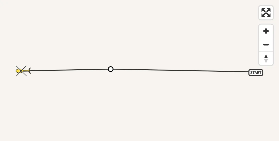 Routekaart van de vlucht: Ambulancehelikopter naar Niederkassel