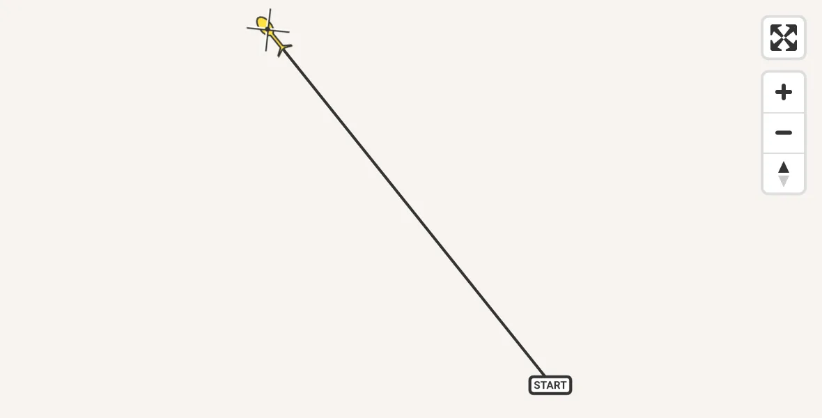 Routekaart van de vlucht: Ambulancehelikopter naar Niederkassel