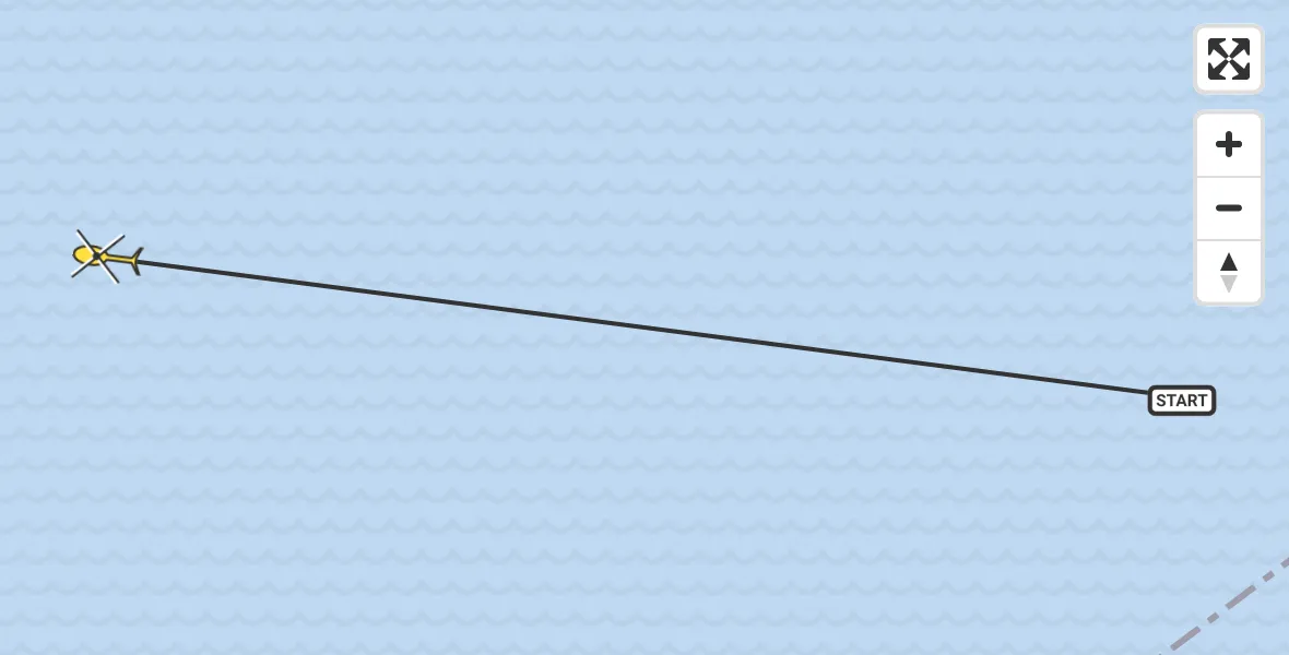 Routekaart van de vlucht: Ambulancehelikopter naar Formerum