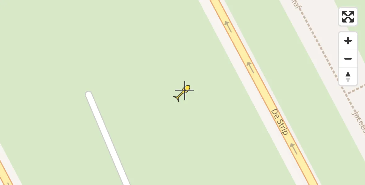 Routekaart van de vlucht: Traumahelikopter naar Zwaag