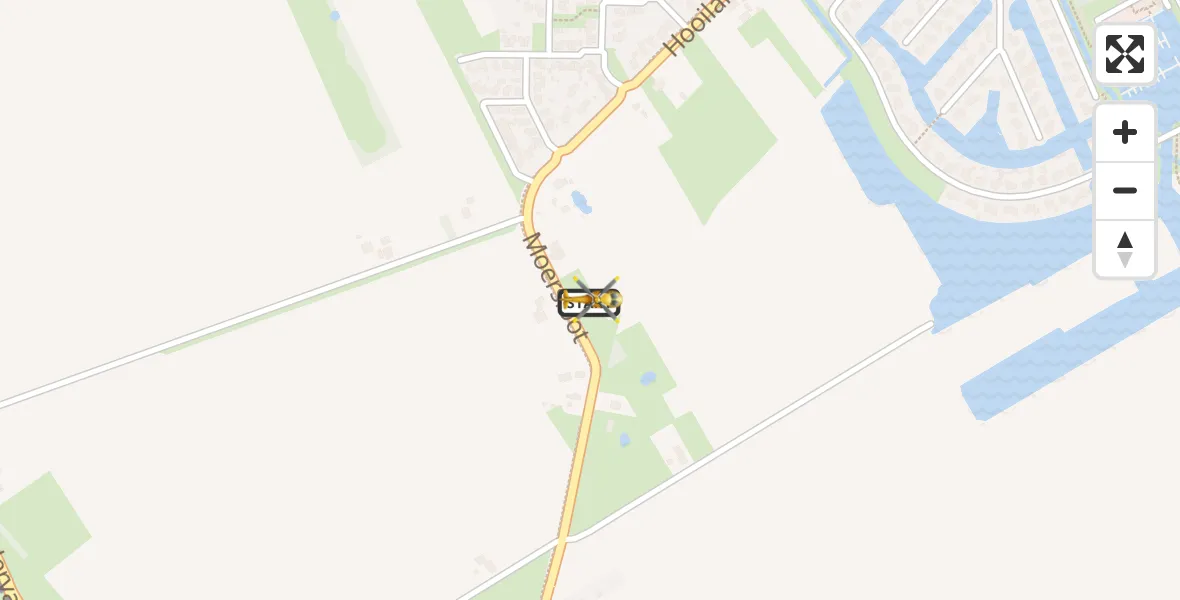 Vluchtroute Traumahelikopter Ter Apel - Ter Apel, 01 januari 2024, 19:41