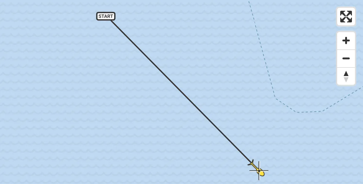 Routekaart van de vlucht: Ambulancehelikopter naar Buren