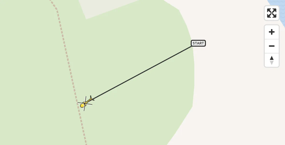Routekaart van de vlucht: NCG06 naar It Heidenskip