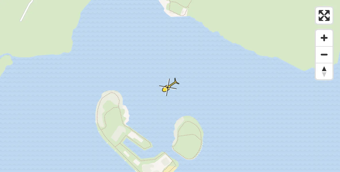 Routekaart van de vlucht: NCG06 naar It Heidenskip