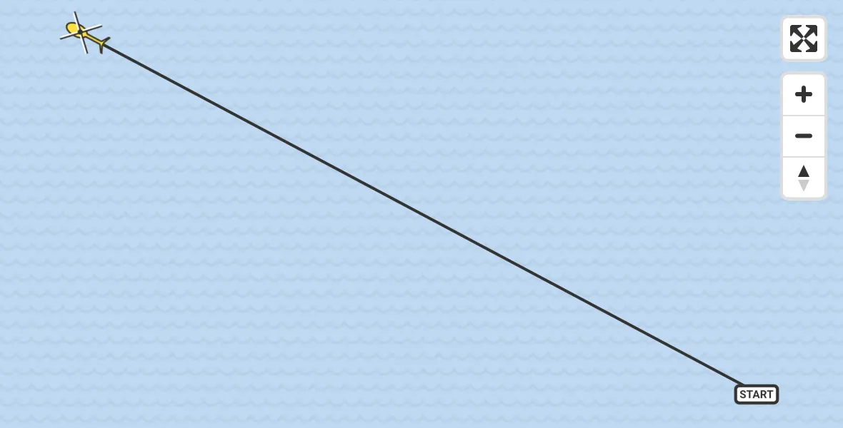 Routekaart van de vlucht: Ambulancehelikopter naar Formerum