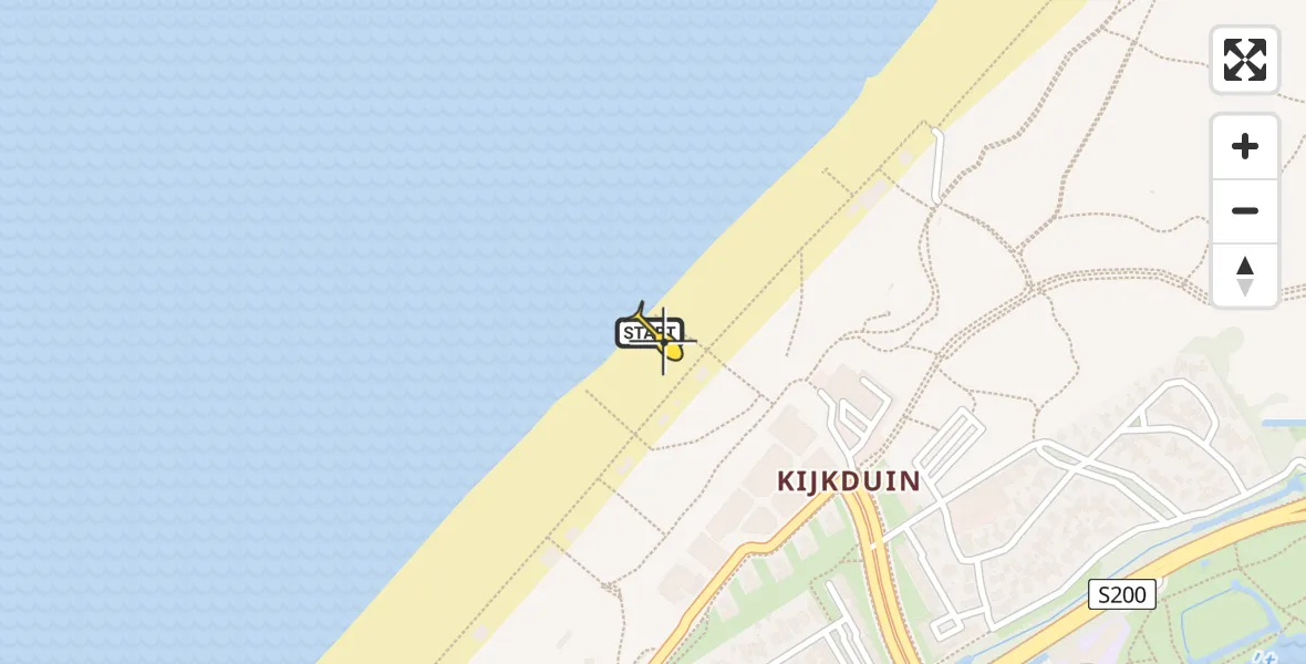 Vluchtroute  van Den Haag naar Den Haag