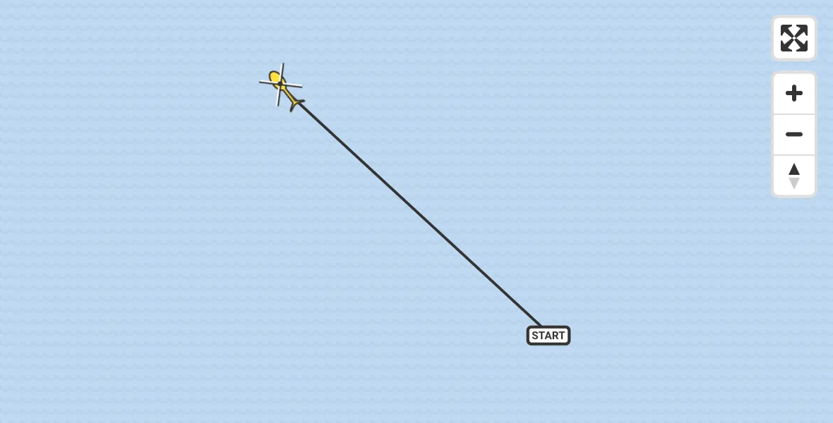 Routekaart van de vlucht: Ambulancehelikopter naar Oosterend