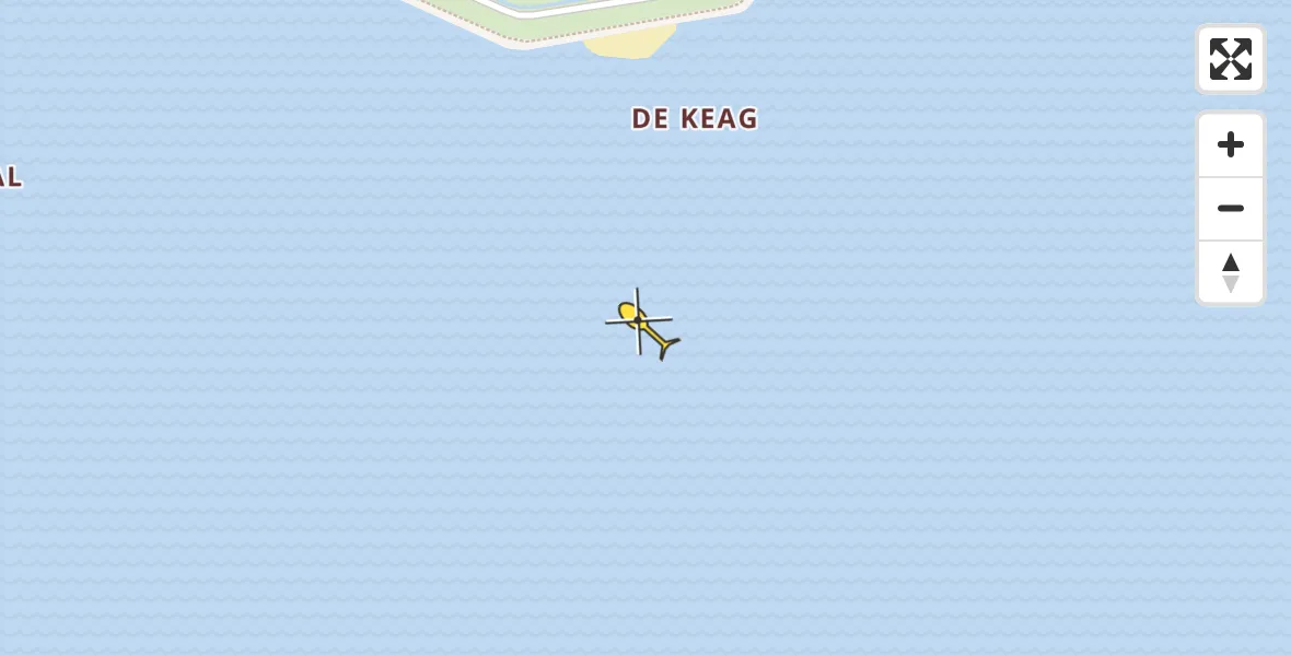 Routekaart van de vlucht: Ambulancehelikopter naar Formerum