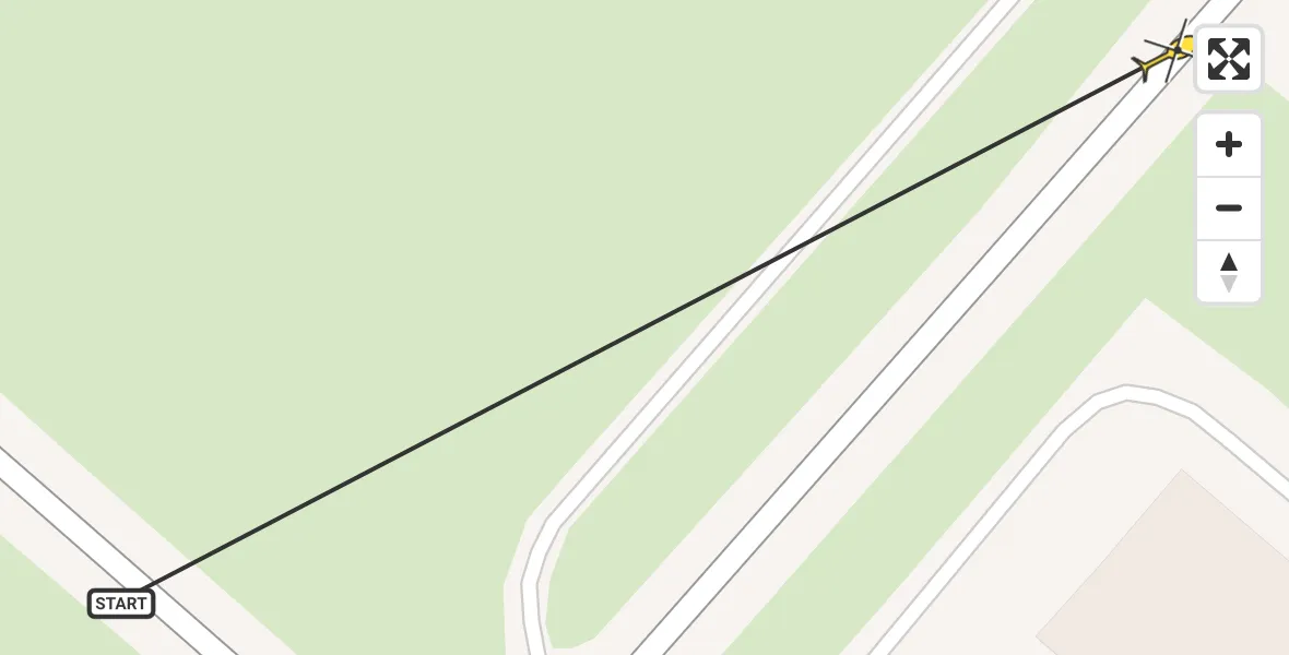 Vluchtroute Politiehelikopter van Schiphol naar Schiphol