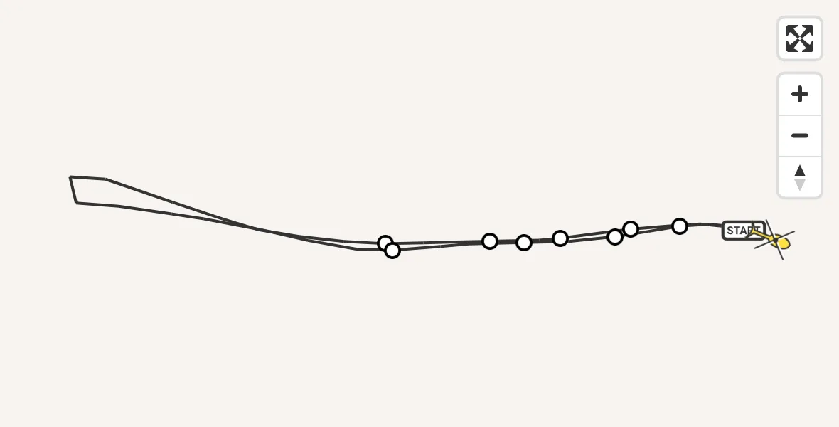 Routekaart van de vlucht: Traumahelikopter naar Sankt Augustin