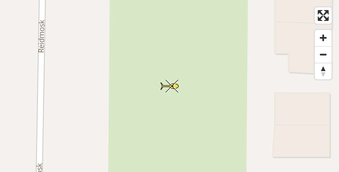 Routekaart van de vlucht: Traumahelikopter naar Hurdegaryp