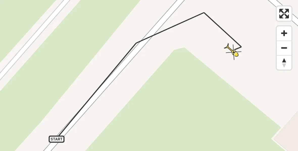 Vluchtroute Politiehelikopter van Schiphol naar Schiphol