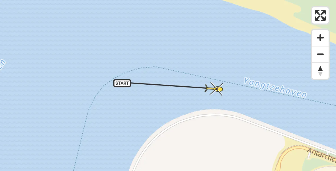 Routekaart van de vlucht: NCG08 naar Maasvlakte, Neste Netherlands B.V.