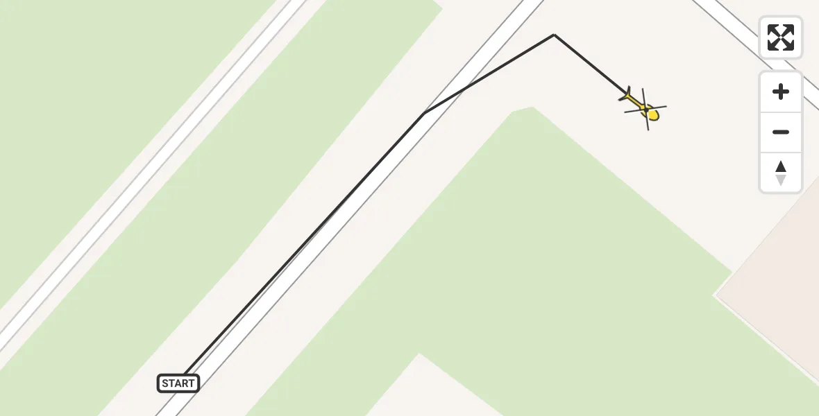 Vluchtroute Politiehelikopter van Schiphol naar Schiphol