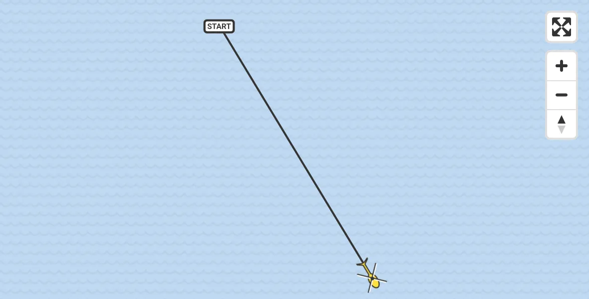 Routekaart van de vlucht: Ambulancehelikopter naar Formerum