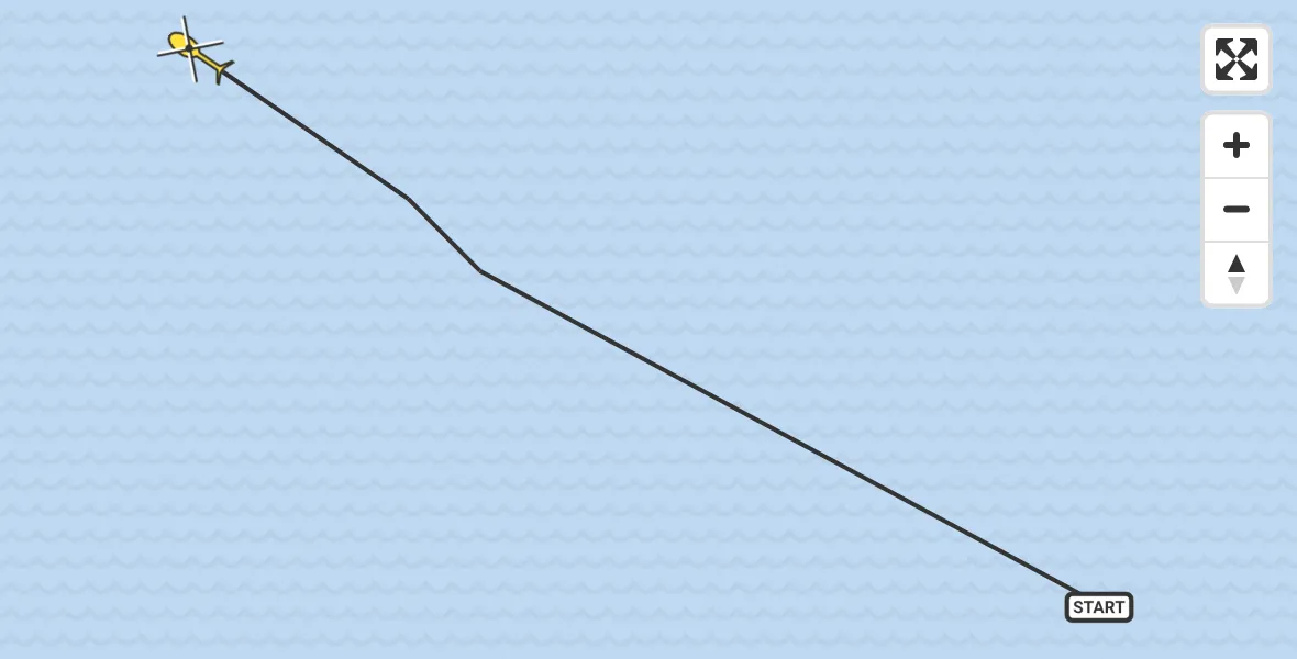Routekaart van de vlucht: Ambulancehelikopter naar Formerum