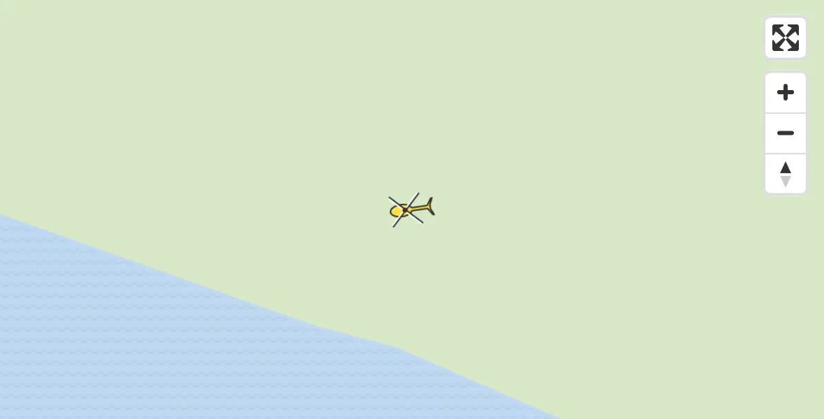 Routekaart van de vlucht: Ambulancehelikopter naar Lies