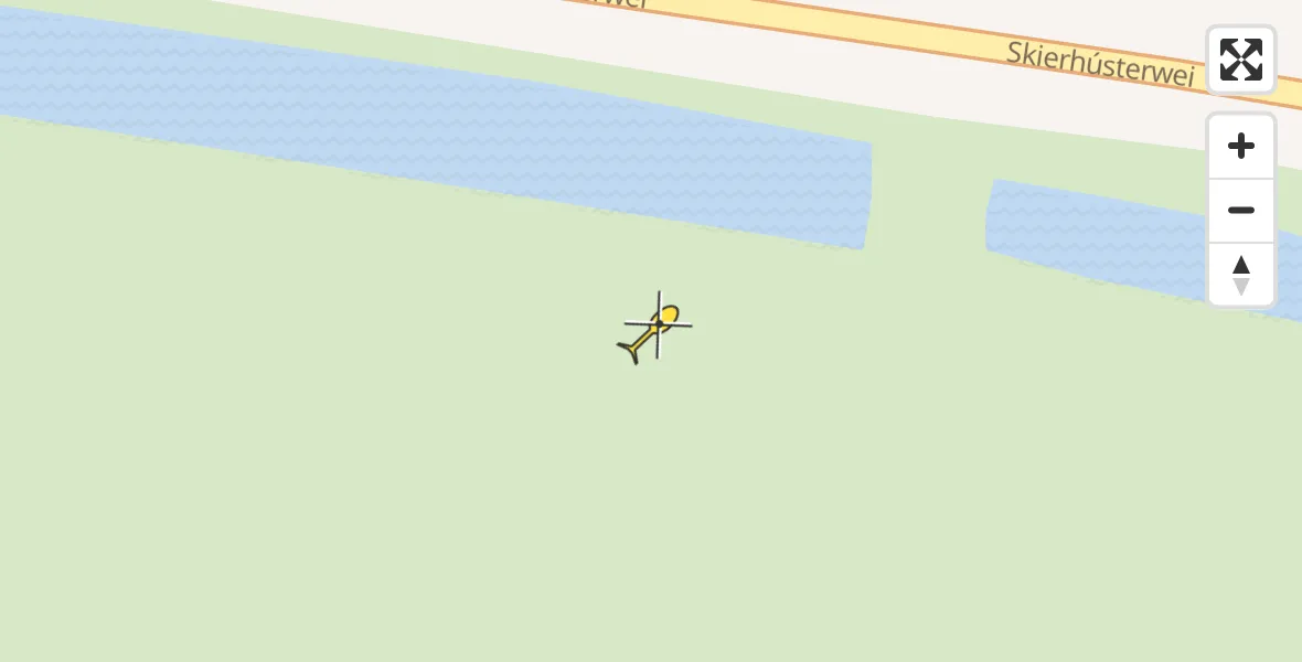 Routekaart van de vlucht: Ambulancehelikopter naar Jelsum