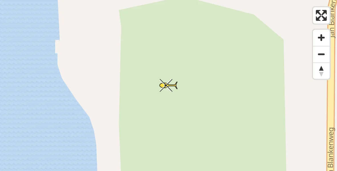 Routekaart van de vlucht: Traumahelikopter naar Vianen