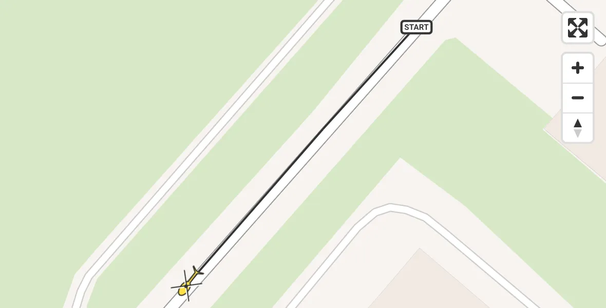 Vluchtroute Politiehelikopter van Schiphol naar Schiphol