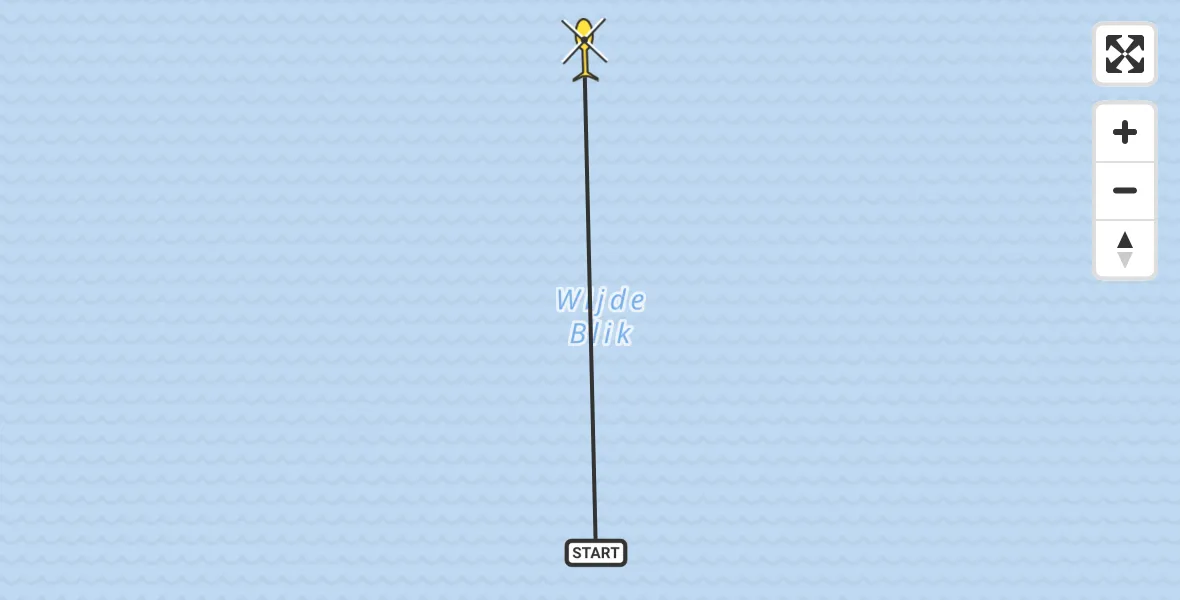 Routekaart van de vlucht: Politiehelikopter naar Kortenhoef, Wijde Blik