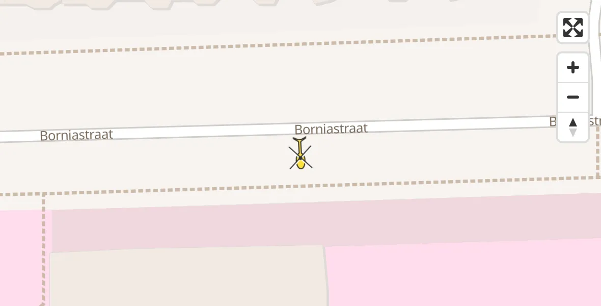 Vluchtroute Ambulancehelikopter van Leeuwarden naar Leeuwarden