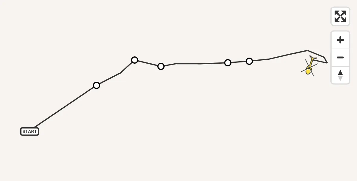 Routekaart van de vlucht: Ambulancehelikopter naar Sankt Augustin