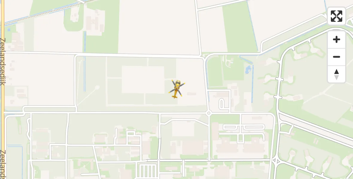 Vluchtroute Traumahelikopter Vliegbasis Volkel - Vliegbasis Volkel, 04 april 2024, 06:10