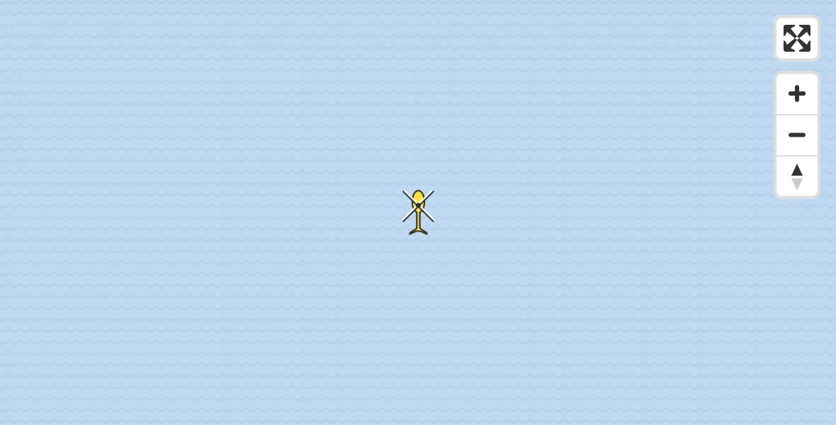 Routekaart van de vlucht: Ambulancehelikopter naar Nes