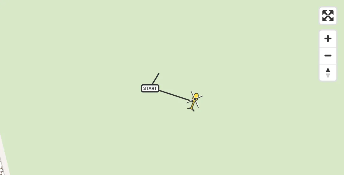 Routekaart van de vlucht: Traumahelikopter naar Bussum, s'Jacobsveldje