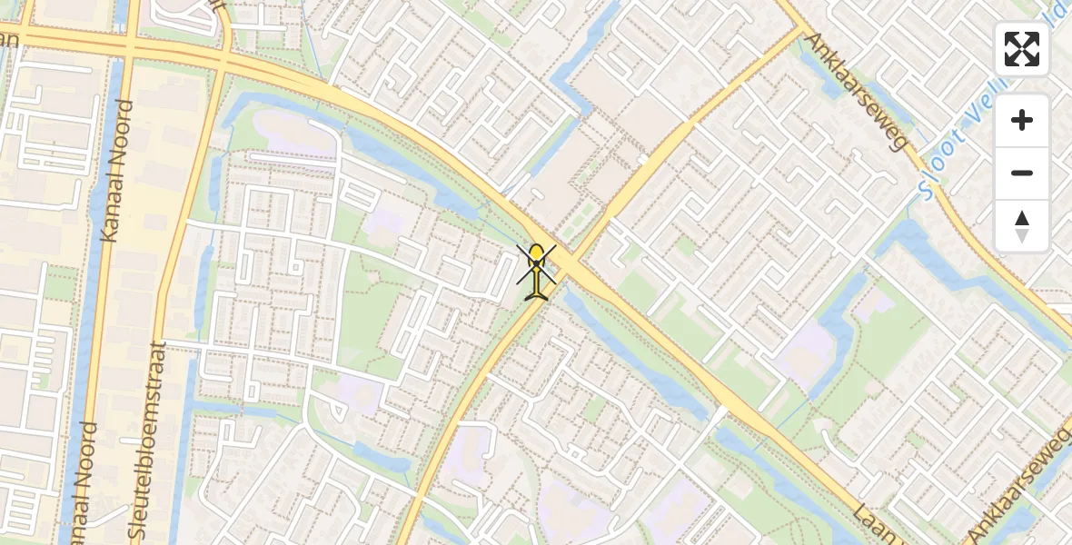 Routekaart van de vlucht: Traumahelikopter naar Apeldoorn