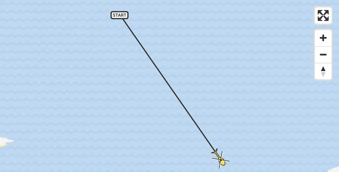 Routekaart van de vlucht: Ambulancehelikopter naar Formerum