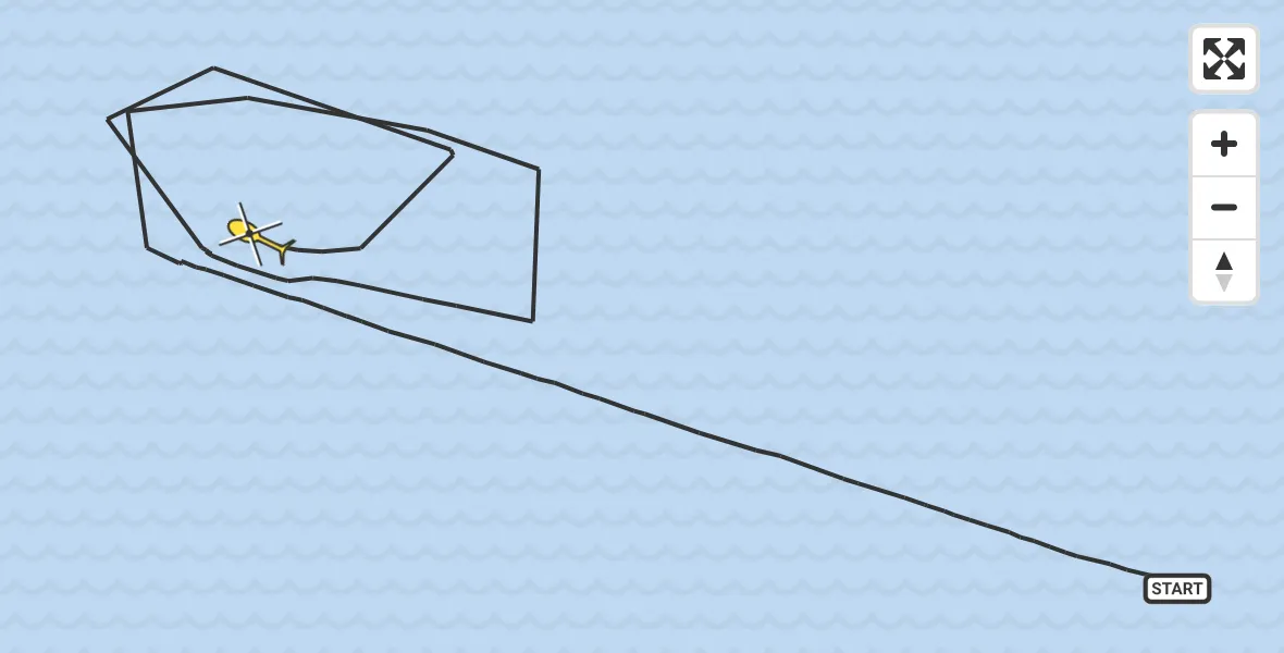 Routekaart van de vlucht: NCG06 naar Wieringerwerf