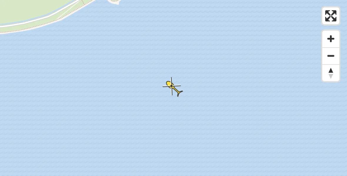 Routekaart van de vlucht: Ambulancehelikopter naar Formerum