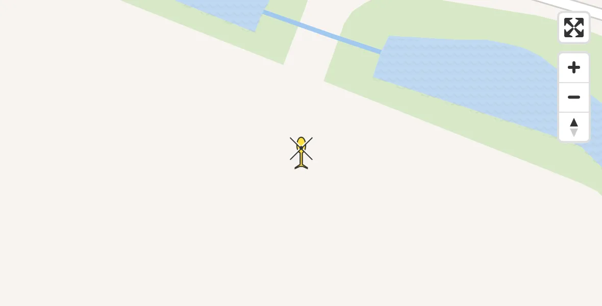 Routekaart van de vlucht: Traumahelikopter naar Mijnsheerenland