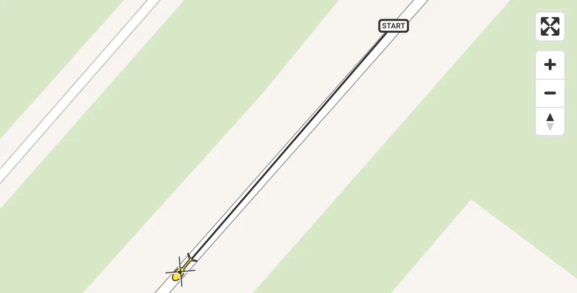 Routekaart van de vlucht: Politiehelikopter naar Schiphol, Thermiekstraat