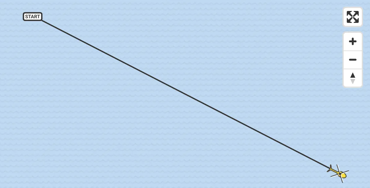 Routekaart van de vlucht: Ambulancehelikopter naar Formerum