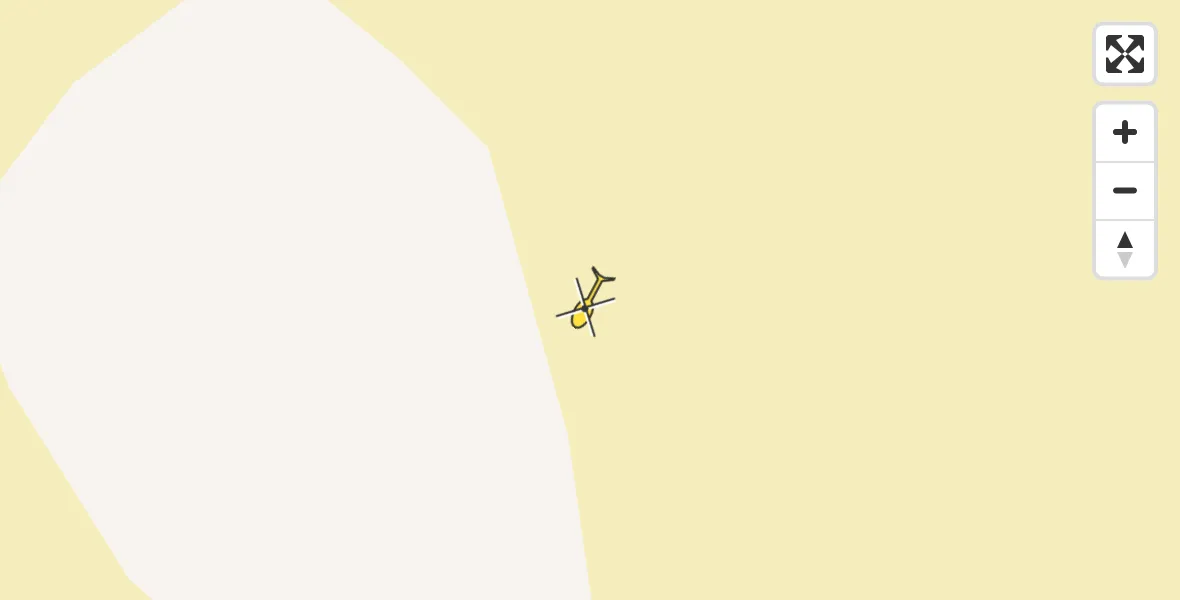 Routekaart van de vlucht: Politiehelikopter naar Leusden