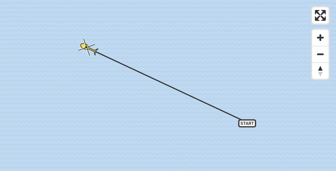 Routekaart van de vlucht: Ambulancehelikopter naar Formerum