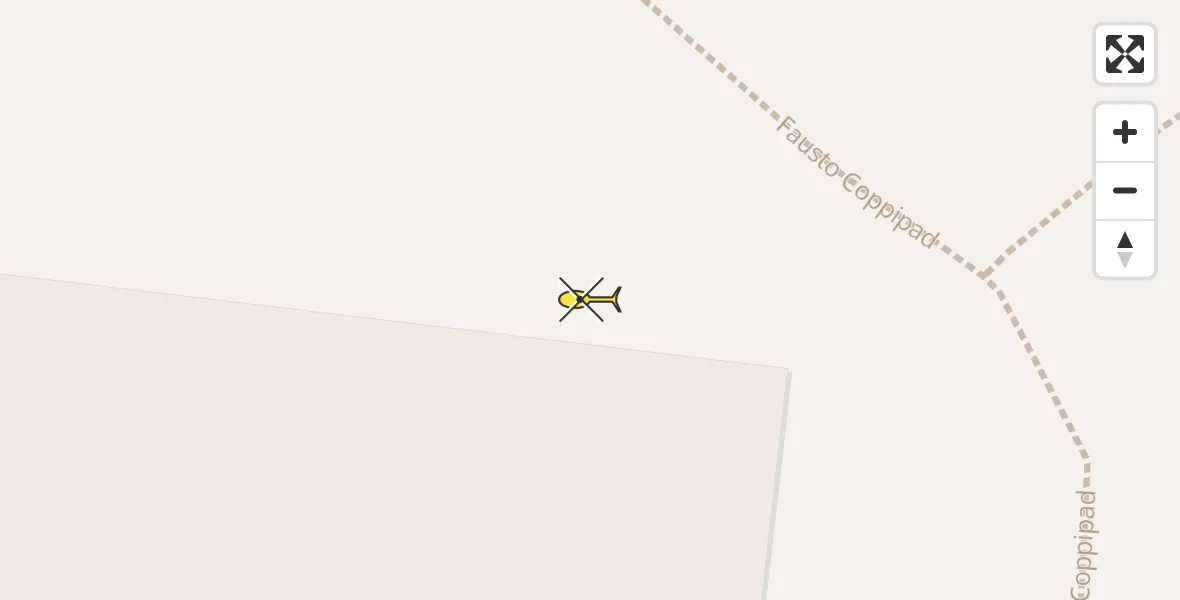 Routekaart van de vlucht: Traumahelikopter naar Nijmegen