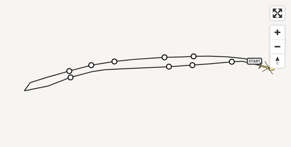 Routekaart van de vlucht: Traumahelikopter naar Sankt Augustin