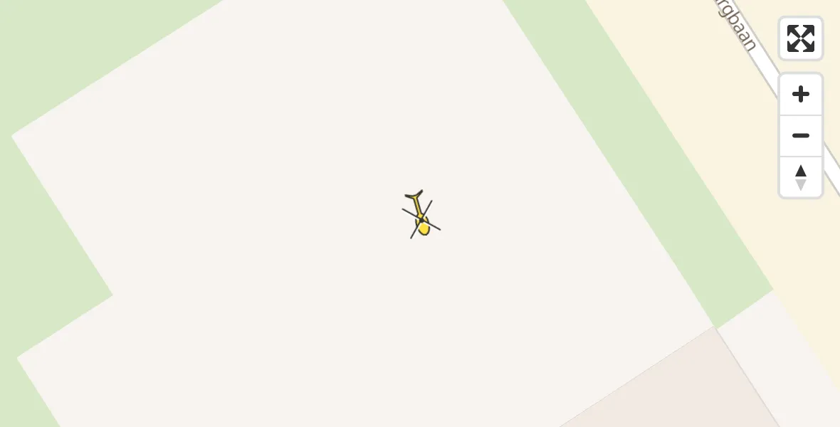 Routekaart van de vlucht: Lifeliner 2 naar Rotterdam The Hague Airport