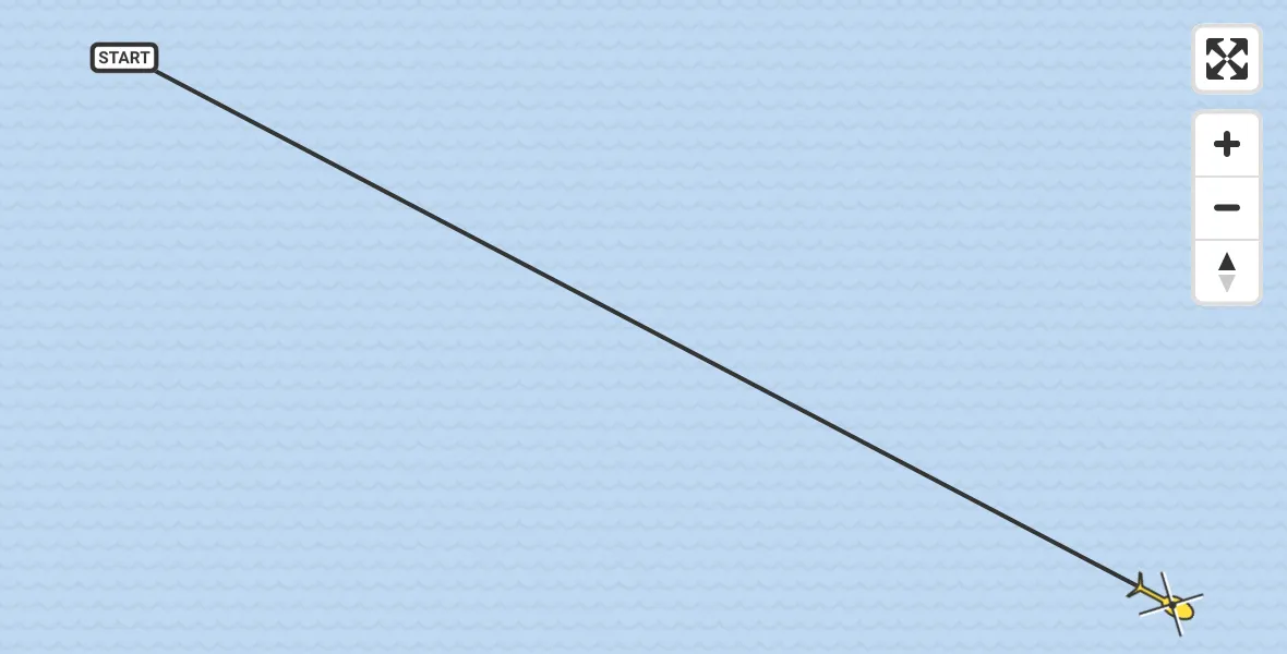 Routekaart van de vlucht: Ambulancehelikopter naar Formerum, Terschelling