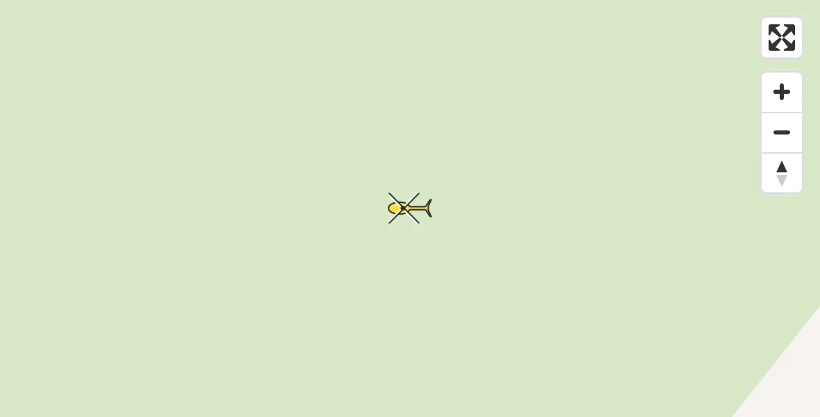 Routekaart van de vlucht: Traumahelikopter naar Ursem