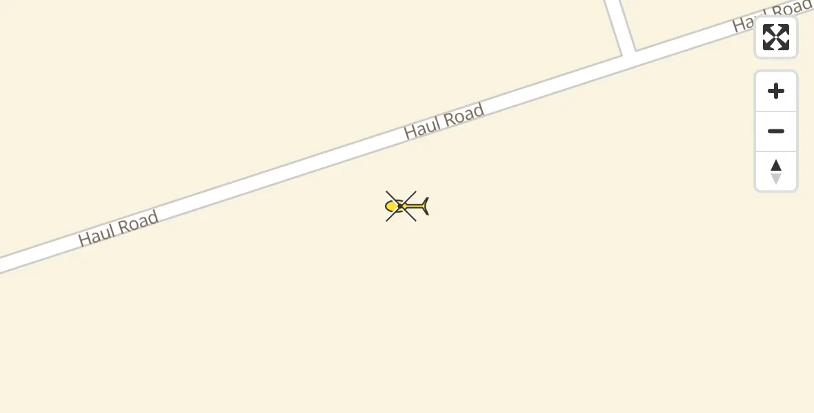 Routekaart van de vlucht: Traumahelikopter naar Botlek