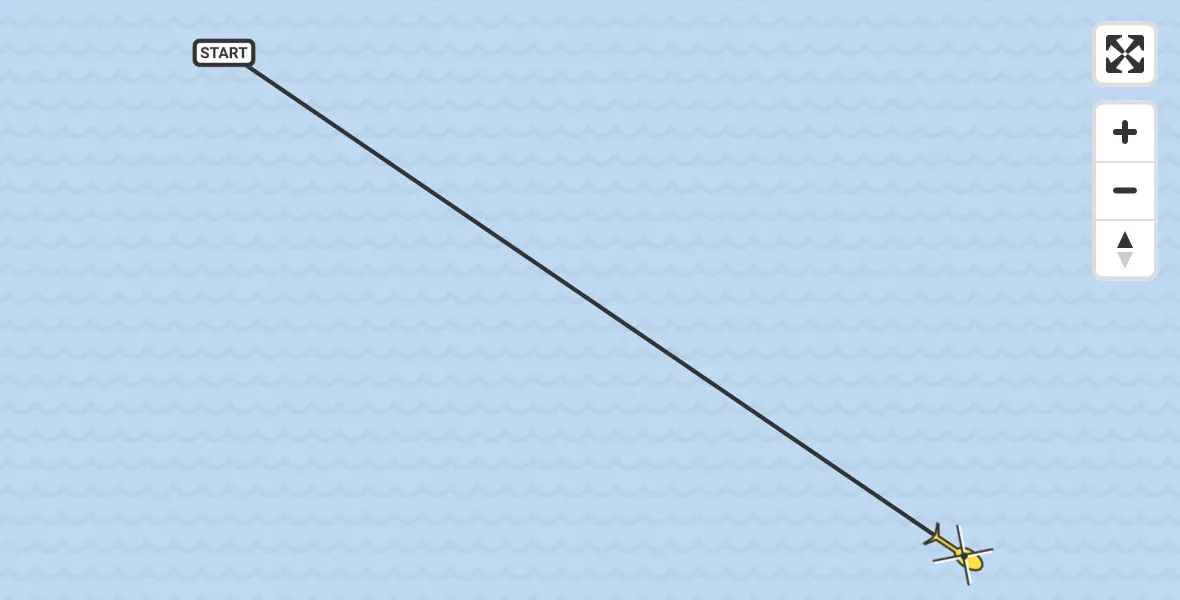 Routekaart van de vlucht: Ambulanceheli naar Oosterend, Vingegat